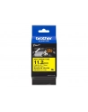BROTHER Heat Shrink Tube Black on Yellow 11.2mm - nr 16