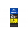BROTHER Heat Shrink Tube Black on Yellow 11.2mm - nr 5