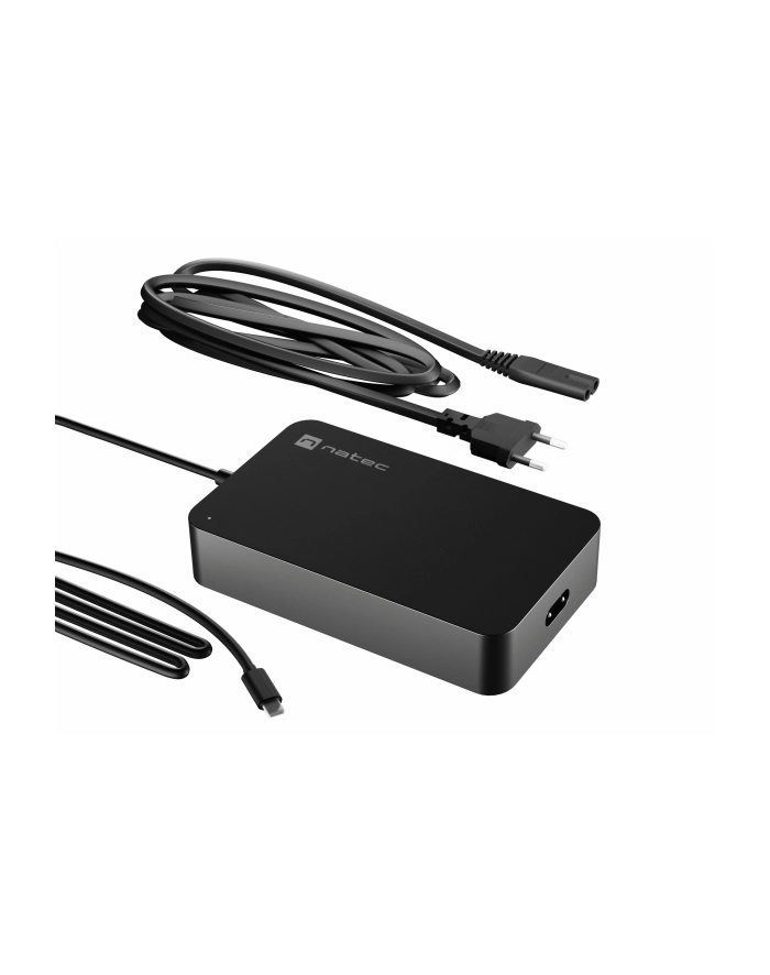 natec Zasilacz Laptop Grayling USB-C 90W do laptopów, tabletów, telefonów główny