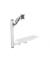 DIGITUS Workstation Monitor Keyboard Mouse Wall Mount 32inch 8kg VESA 75x75/100x100 Kolor: BIAŁY/Kolor: CZARNY - nr 12