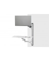 DIGITUS Workstation Monitor Keyboard Mouse Wall Mount 32inch 8kg VESA 75x75/100x100 Kolor: BIAŁY/Kolor: CZARNY - nr 14