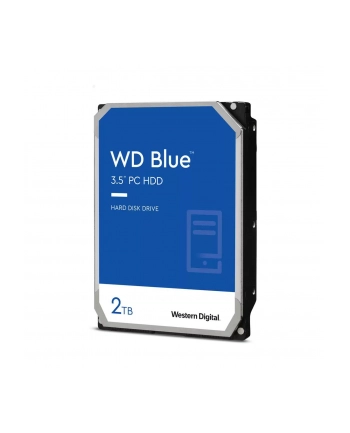 western digital WD Blue 2TB SATA 6Gb/s HDD internal 3.5inch serial ATA 256MB cache 5400RPM RoHS compliant Bulk nr 1