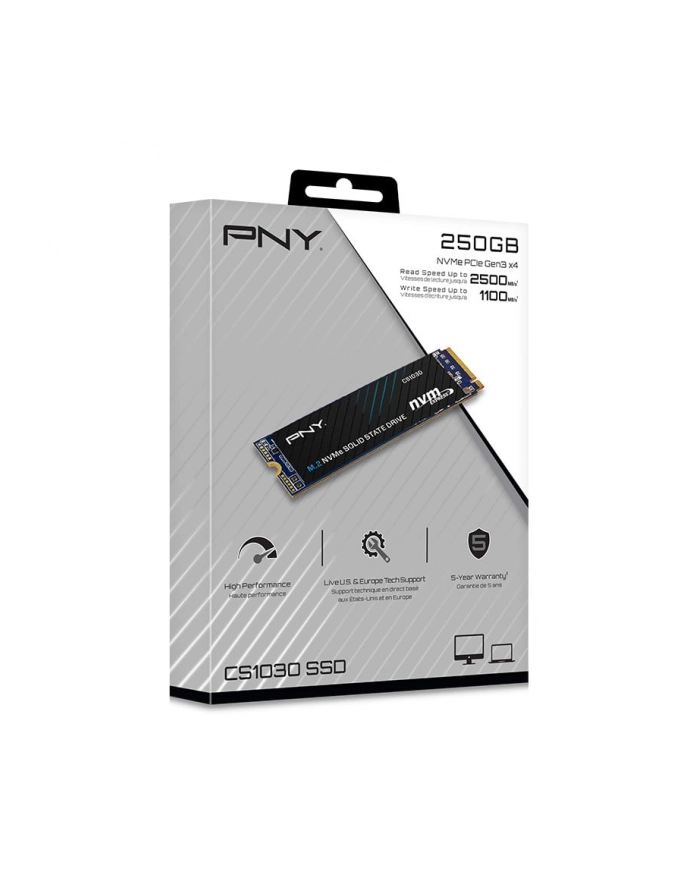 pny technologies Dysk SSD PNY CS1030 NVMe PCIe 250GB główny