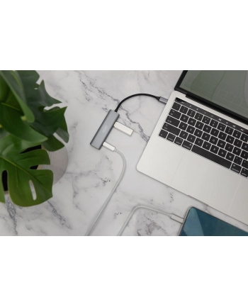 DIGITUS USB-C 4 Port HUB 2x USB-A + 2x USB-C Gen2