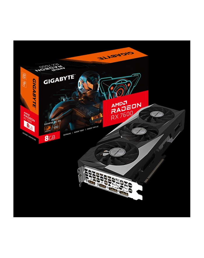 gigabyte Karta graficzna Radeon RX 7600 Gaming OC 8G GDDR6 128bit 2DP/2HDMI główny