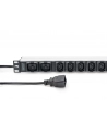 DIGITUS Listwa zasilająca aluminiowa 10 gniazd przewód zasilający 2m wtyczka IEC C20 8x C13 2x C19 16A 230VAC 50/60Hz - nr 4