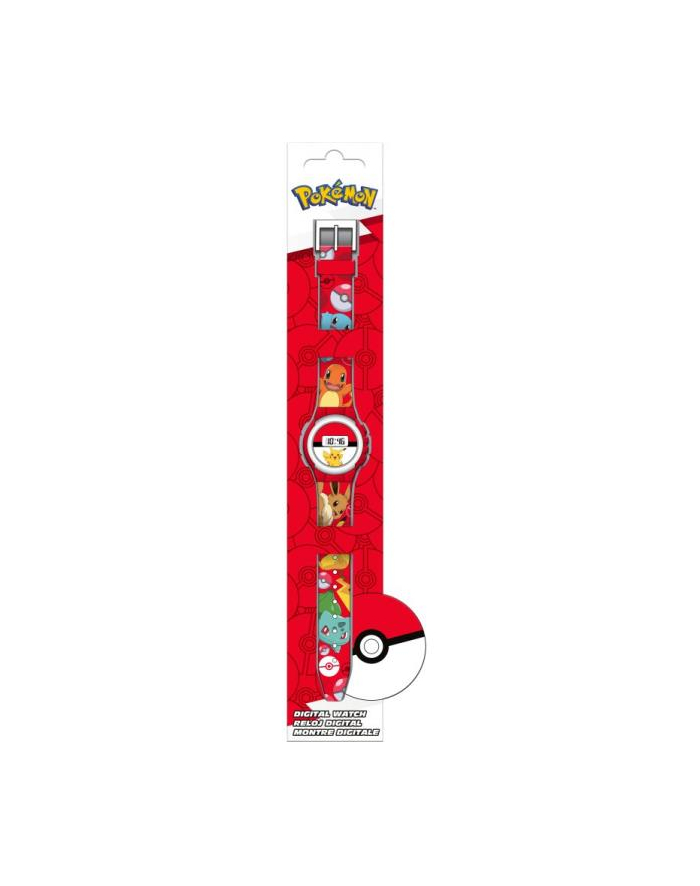 Zegarek cyfrowy KE02 ECO ( bez plastikowego opakowania) Pokemon POK4374 Kids Euroswan główny