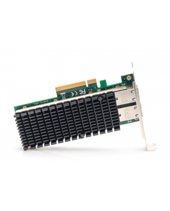DIGITUS 10Gbps Dual Port Ethernet Server adapter PCIe X8 Intel X540 BT2