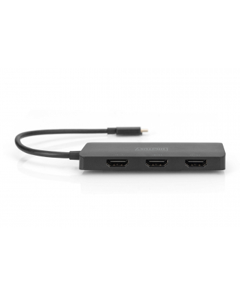 DIGITUS USB-C - 3x HDMI MST Video Splitter DP 1.4 HDMI 2.0 4K/60Hz