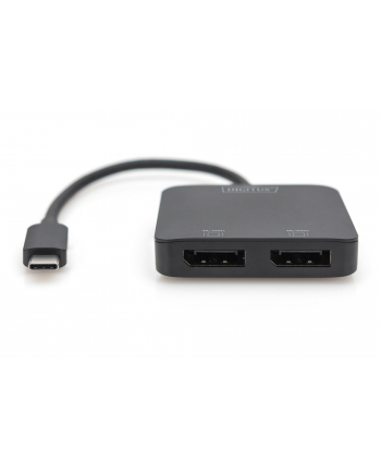 DIGITUS USB-C - 2x DP MST Video Splitter DP 1.4 4K/60Hz