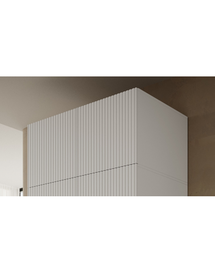 cama meble Szafa PAFOS 2D NADSTAWKA 90x55,5x45 biały mat główny