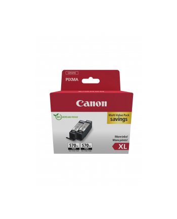 CANON PGI-570XL Ink Cartridge BK TWIN BL SEC