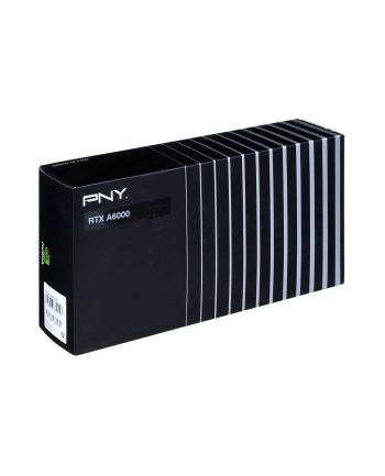 pny technologies Karta graficzna PNY NVIDIA RTX A6000 48GB, GDDR6, 4x DisplayPort, PCI Express 40, dual slot ATX - ATX bracket, Retail