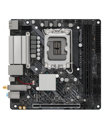 ASROCK B760M-ITX/D4 WIFI ITX 2xDDR4 1xPCIe 4.0 x16 LAN 1Gb/s Wi-Fi 6e+BT