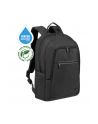RIVACASE PLECAK NA LAPTOP 15,6-16 ALPENDORF ECO, CZARNY, MATERIAŁ WODOODPORNY, EKO RPET, KIESZENIE NA SMARTFON, DOKUM,AKCES - nr 1