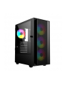 GEMBIRD OBUDOWA FORNAX 4000 MIDI-TOWER (2X USB 30, 1X USB 20, HD AUDIO, SZKLANY PANEL BOCZNY, PODŚWIETLENIE ARGB) CZARNA - nr 3