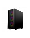 GEMBIRD OBUDOWA FORNAX 4000 MIDI-TOWER (2X USB 30, 1X USB 20, HD AUDIO, SZKLANY PANEL BOCZNY, PODŚWIETLENIE ARGB) CZARNA - nr 4