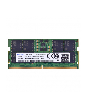 samsung semiconductor Samsung SO-DIMM 16GB DDR5 1Rx8 5600MHz PC5-44800 M425R2GA3BB0-CWM