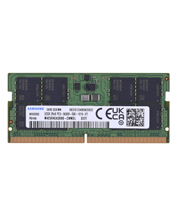 samsung semiconductor Samsung SO-DIMM 32GB DDR5 2Rx8 5600MHz PC5-44800 M425R4GA3BB0-CWM nr 1
