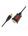 axagon ADS-1PSN Adapter USB 2.0 > RS-232 Port szeregowy, 1.5m kabel, chip Prolific - nr 25