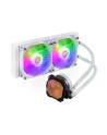 COOLER MASTER Chłodzenie wodne CPU Masterliquid 240L Core ARGB Białe - nr 43