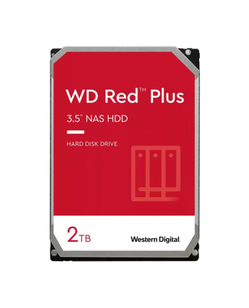 western digital WD Red Plus 2TB SATA 6Gb/s 3.5inch Rpm5400 128MB cache Internal HDD Bulk nr 2