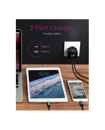 ICY BOX IB-PS106-PD Wall charger for USB Power Delivery