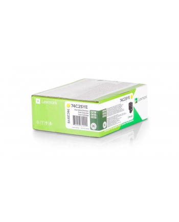 Lexmark Toner 74C2SYE Yellow