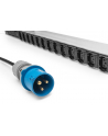 DIGITUS IT BASIC PDU Vertical 16A 24 x C13 3 x C19 1-phase 3m cable IEC309 16A plug - nr 1