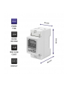 qoltec Jednofazowy elektroniczny licznik | miernik zużycia energii na   szynę DIN | 230V | LCD | 2P - nr 18