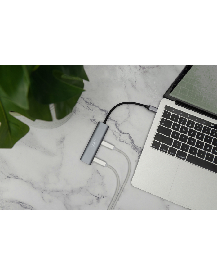 DIGITUS USB-C 4 Port HUB 4x USB-C 3.1 Gen1 5Gbps główny