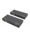 DIGITUS HDBaseT KVM Extender Set 150m 4K/60Hz USB 2.0 PoC IR Kolor: CZARNY - nr 9