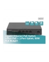 DIGITUS 4+1 Port Ethernet Unmanaged PoE Switch 4 Port PoE MDI/MDIX IEEE802af,at - nr 18