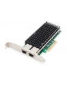 DIGITUS 10Gbps Dual Port Ethernet Server adapter PCIe X8 Intel X540 BT2 - nr 2