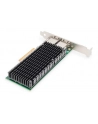 DIGITUS 10Gbps Dual Port Ethernet Server adapter PCIe X8 Intel X540 BT2 - nr 32