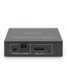 DIGITUS 4K HDMI Splitter 1x2 4K/30Hz Kolor: CZARNY - nr 11