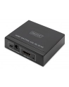 DIGITUS 4K HDMI Splitter 1x2 4K/30Hz Kolor: CZARNY - nr 12