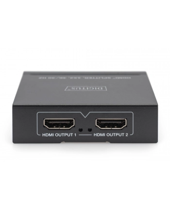 DIGITUS 4K HDMI Splitter 1x2 4K/30Hz Kolor: CZARNY