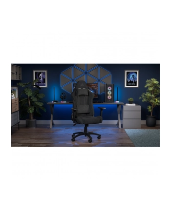 corsair Fotel gamingowy TC100 Relaxed materiałowy Czarny nr 1