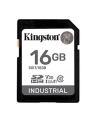 KINGSTON 16GB SDHC Industrial -40C to 85C C10 UHS-I U3 V30 A1 pSLC - nr 16