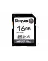 KINGSTON 16GB SDHC Industrial -40C to 85C C10 UHS-I U3 V30 A1 pSLC - nr 8