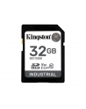 KINGSTON 32GB SDHC Industrial -40C to 85C C10 UHS-I U3 V30 A1 pSLC - nr 6