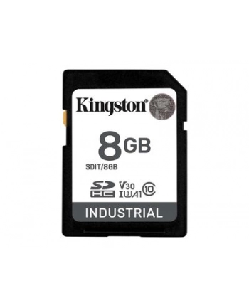 KINGSTON 8GB SDHC Industrial -40C to 85C C10 UHS-I U3 V30 A1 pSLC nr 2