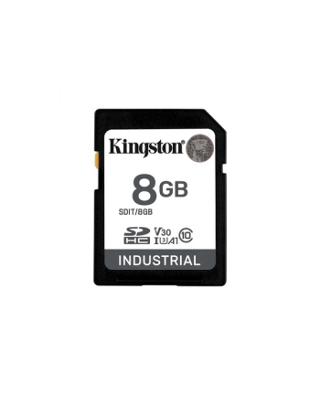 KINGSTON 8GB SDHC Industrial -40C to 85C C10 UHS-I U3 V30 A1 pSLC nr 1