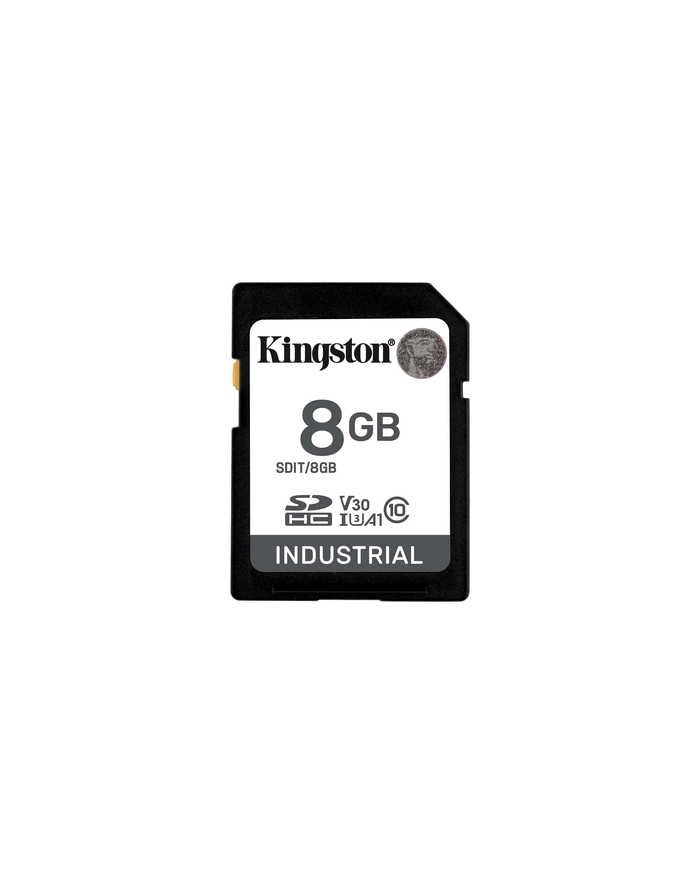 KINGSTON 8GB SDHC Industrial -40C to 85C C10 UHS-I U3 V30 A1 pSLC główny
