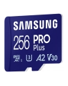 SAMSUNG PRO Plus microSD 256GB Up to 180MB/s Read and 130MB/s Write speed with Class 10 4K UHD incl. Card reader 2023 - nr 4