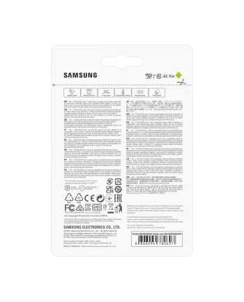 SAMSUNG PRO Plus microSD 256GB Up to 180MB/s Read and 130MB/s Write speed with Class 10 4K UHD incl. Card reader 2023 nr 1