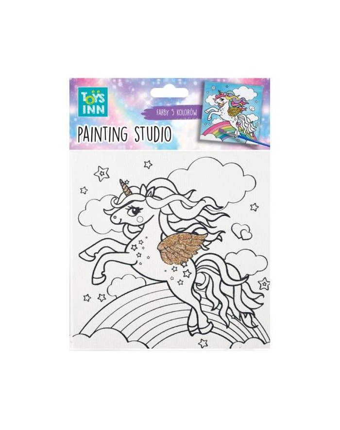 stnux Zestaw do malowania Canvas Unicorn Rainbow STN 7915 główny
