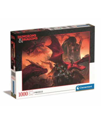 Clementoni Puzzle 1000el Dungeons 'amp; Dragons 39733