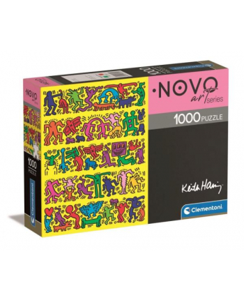 Clementoni Puzzle 1000el Compact Art Collection - Keith Haring 39755